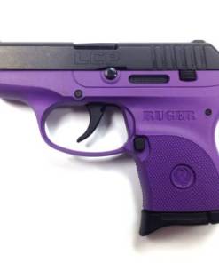 RUGER LCP 380ACP BL/PURPLE POLY 6+1