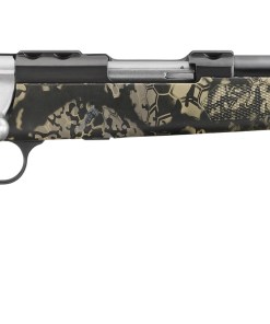 RUGER 77/44 44MAG BL/CAMO 16" AS TB