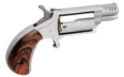 NORTH AMERICAN ARMS MINI 22MAG REV 1-1/8" SS PRTD