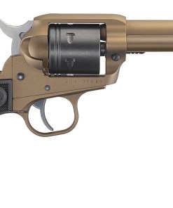 RUGER WRANGLER 22LR BRNZ/SY 4.6" 6SH