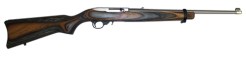 RUGER 10/22 CAR 22LR SS/BLK/BRN LAM#