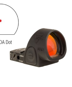 TRIJICON SRO ADJ SIGHT LED 5MOA RED