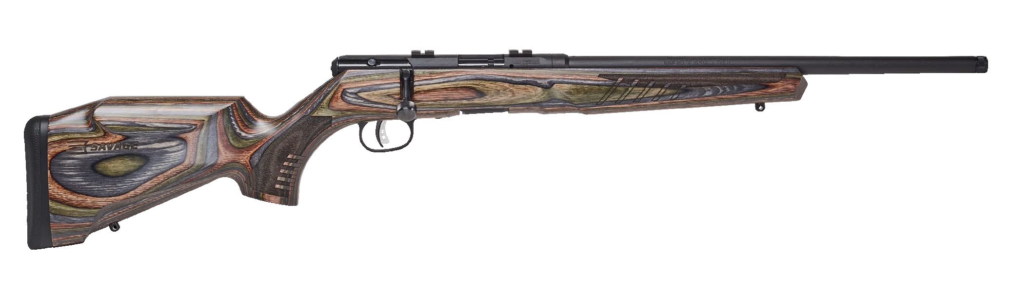 SAVAGE ARMS B22 BNS-SR 22MAG BLK/LAM 18" #