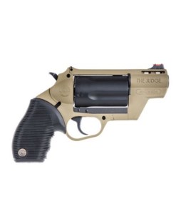 TAURUS PUB DEF POLY 410/45 FDE/BLK 2"