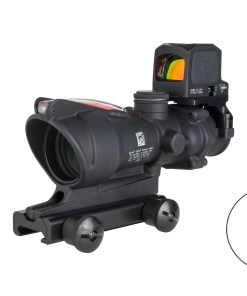 TRIJICON ACOG 4X32 RED CHEV .223 W/RCR