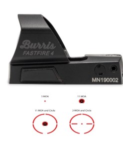 BURRIS OPTICS FASTFIRE IV MULTI-RETICLE