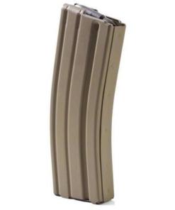 ASC AR Family Rifle Magazine Black Follower Dark Earth Stainless Steel .223 Remington 30/rd