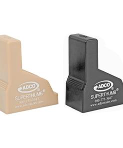 Adco Super Thumb Mag Loader/unloader 2/ct Black and Tan