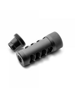 Area 419 Hellfire Match Self Timing Muzzle Brake 30cal 5/8-24 Black Nitride