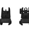ATI Tactical Flip Up Front & Rear Back Up Sight - Polymer