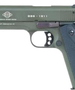 ATI GSG M1911 HGA .22LR 5" BL WOOD GRIP 10RD OD GREEN