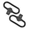 Allen Push Button QD Steel Gun Swivels 1.25" Black 2/ct