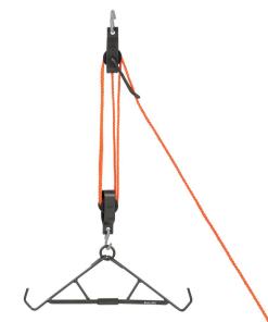 Allen Takedown Gambrel and Hoist Steel 500 lbs Orange