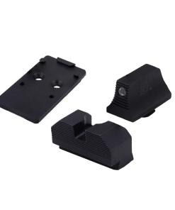 XS Sights Glock MOS Optic Mount Bundle for Glock RMR Tritium Black