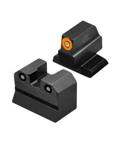 XS Sights R3D 2.0 Suppressor Height Night Sights for HK VP9 OR Orange