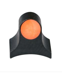Big Dot Orange - Shotgun Bead on Plain Barrel