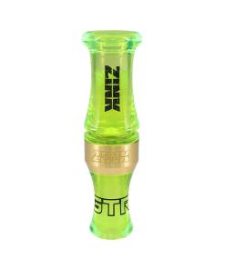 Zink Green Top Rocker Duck Mouth Call Green Interference