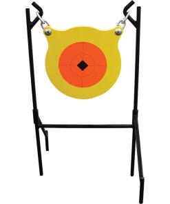 Birchwood Casey World of Targets Boomslang AR500 Shooting Gong Target 1/2" x 9.5" Diameter Yellow