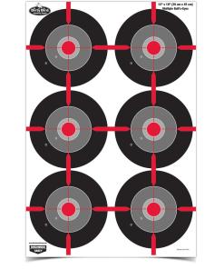 Birchwood Casey Dirty Bird 12"x18" Splatter Target Multiple Bull's Eye - 100/ct