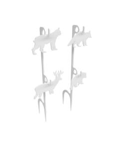 Birchwood Casey AR500 22 Rimfire 1/4" Steel Animal Target Kit 1/ct