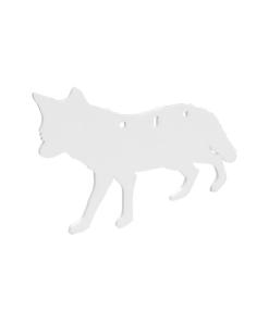 Birchwood Casey AR500 3/8" Silhouette Plate Target 3-Hole Coyote