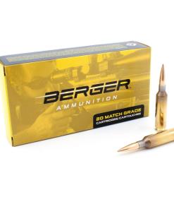 Berger Target Rifle Ammunition 6mm Creedmoor 109 gr LRHT 2940 fps 20/ct