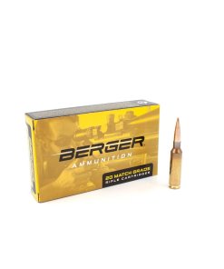 Berger Bullets Match Grade Rifle Ammunition 6.5mm Creedmoor 140gr Hybrid Target 20/ct