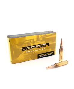 Berger Target Rifle Ammunition 6.5 Creedmoor 153.5 gr LRHT 2702 fps 20/ct