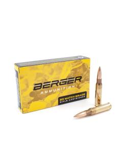 Berger Match Grade Rifle Ammunition 308 Winchester 175gr OTM Tactical 20/rds