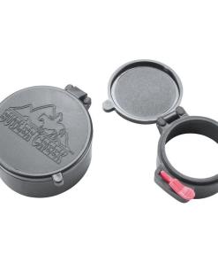 Butler Creek Element Flip-Open Scope Cap Eye Piece Size 02 - Black (Clam)