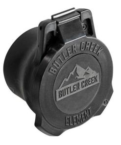 Butler Creek Element Scope Cap Objective 60-65mm - Black (Clam)
