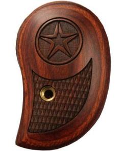 Bond Arms Standard Handgun Grips Rosewood with Engraved Star