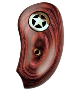 Bond Arms Extended Silver Star Grips Rosewood