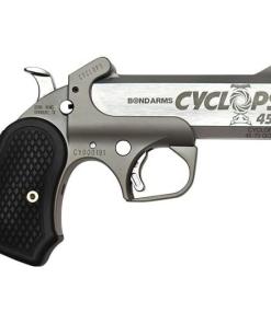 Bond Arms Cyclops .45-70 Gov't Single Shot 4.25" Barrel Stainless Steel with Black Grips