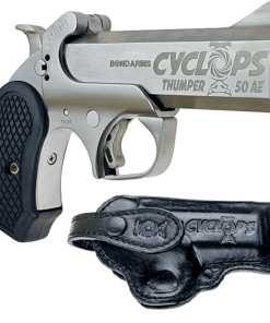 Bond Arms Cyclops Satin Package Handgun .50 AE Single Shot 4.25" Barrel Satin with Holster