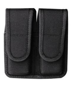 Bianchi Model 7302H AccuMold Double Magazine Pouch Colt Government .380 Hook and Loop Black