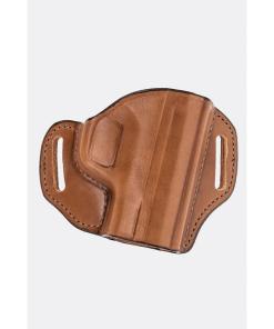 Bianchi Remedy 57 Belt Slide Holster for Colt Gov't 1911 Plain Tan RH
