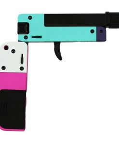 LifeCard Handgun .22 LR Single Shot 2.5" Threaded Barrel Confetti