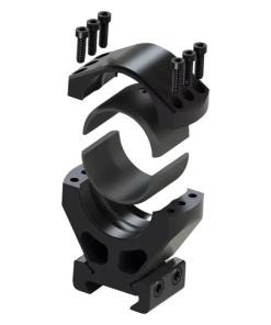 Burris Steel XTR Signature Scope Ring Set with Pos-Align Offset Inserts 30mm 1.00" Height Matte