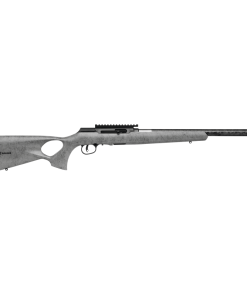 Savage Arms A22 Timberlite Thumbhole Rifle .22 LR 10rd Magazine 18" 1/2x28 Threaded Barrel Grey with Black Spiderweb