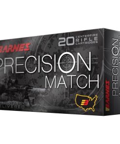 Barnes Precision Match Rifle Ammunition 6.5 PRC 145gr Match Burner OTM BT 20/ct