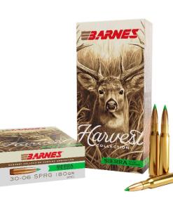 Barnes Harvest Sierra Tipped GameKing Ammunition .30-06 Sprg 180gr PT 2790 fps 20/ct