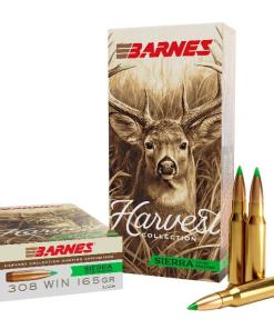 Barnes Harvest Sierra Tipped GameKing Ammunition .308 Win 165gr PT 2680 fps 20/ct