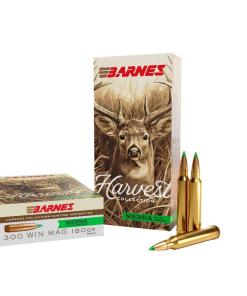 Barnes Harvest Sierra Tipped GameKing Ammunition .300 Win Mag 180gr PT 2960 fps 20/ct