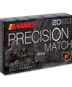 Barnes Precision Match OTM Rifle Ammunition 6mm ARC 105gr OTM 2675 fps 20/ct