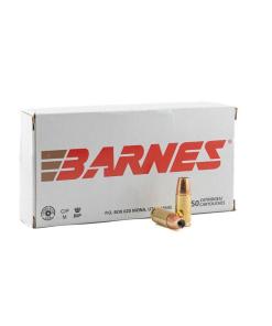 Barnes Defense JHP Sierra JHP Handgun Ammunition 9mm Luger 124gr JHP 1090 fps 50/ct