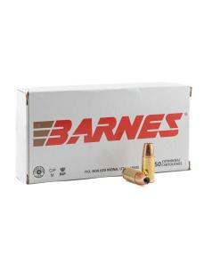 Barnes Defense Sierra JHP Handgun Ammunition 9mm Luger 115gr  JHP 1135 fps 50/ct