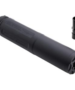 CMMG Defcan 45 Direct Thread Suppressor .45 ACP .578x28 Black with HUB Adaptor