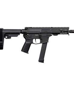 CMMG Banshee MKGs Fixed Ejector Handgun 9mm Luger 33rd Magazine 5'' Barrel RipBrace Armor Black
