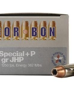 Corbon Self-Defense JHP Handgun Ammunition .38 Spl (+P) 110 gr JHP 1050 fps 20/box
